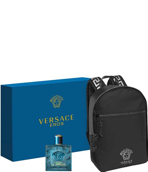 versace cologne eros with backpack|how long does Versace last.